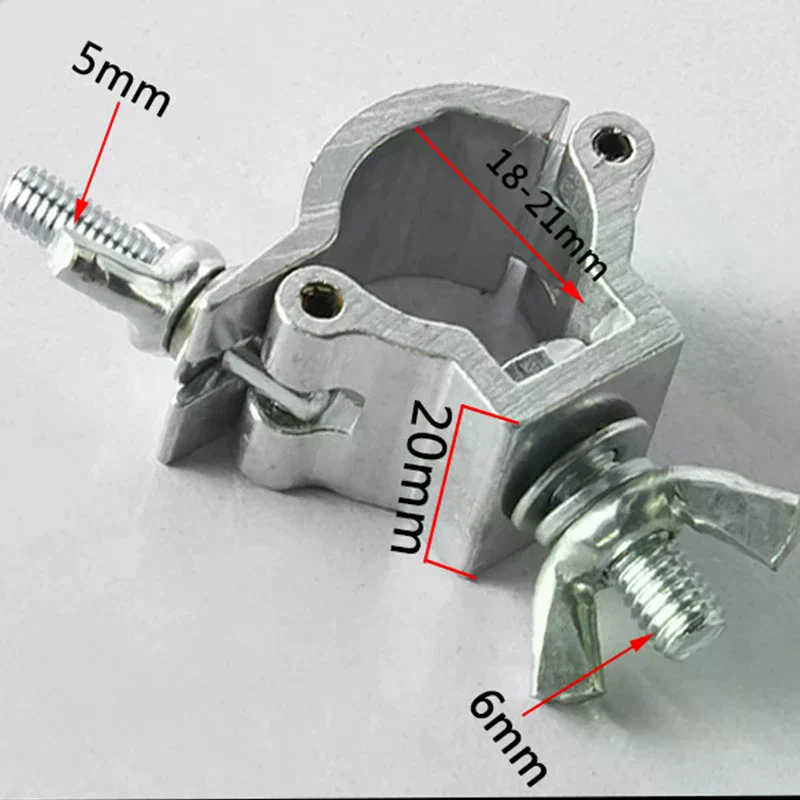 Aluminum Alloy Stage Lights Truss Clamp DJ Light Clamps Hooks For LED PAR Moving Head Beam Spot Clamps