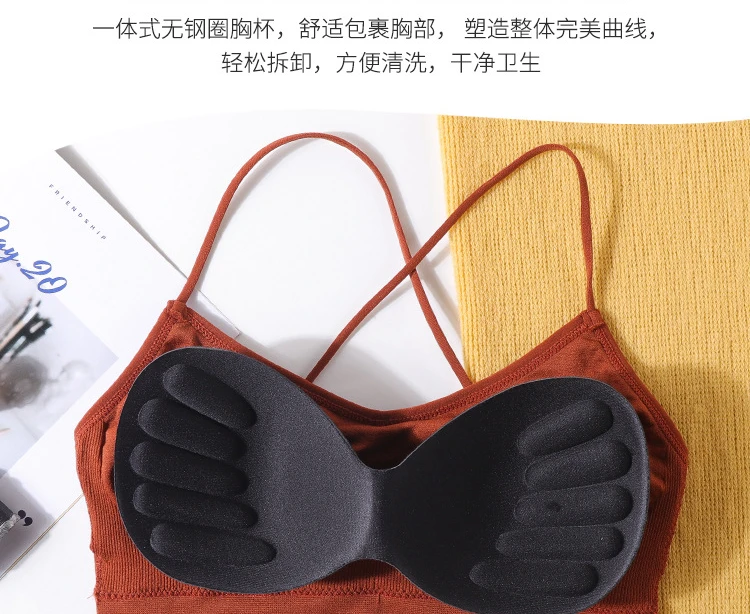 Women's Bra Push Up Bra Sports Bra For Women Seamless Sexy Lingerie Female Polka Dot Soft Fashion Underwear Women's Tube Top