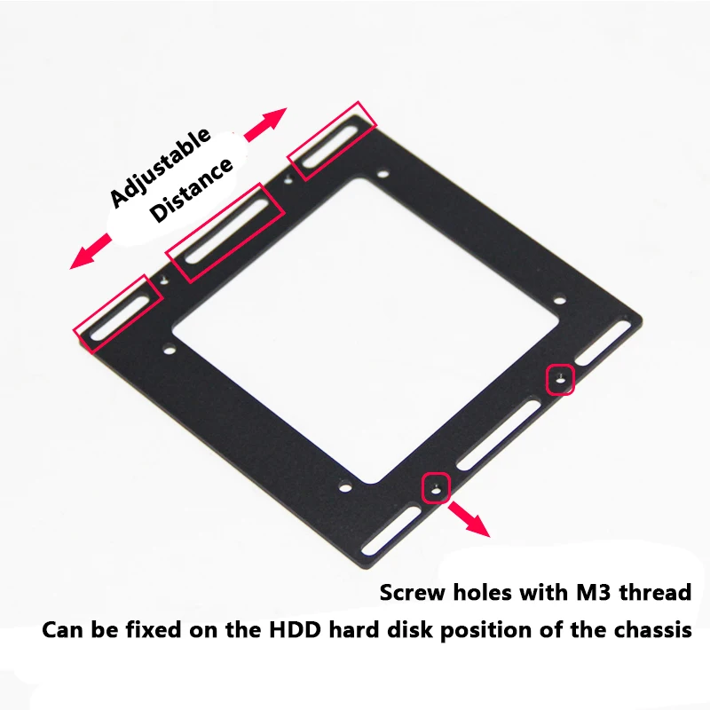 3.5-inch hard disk hole distance conversion frame hole distance 76.5 to 44.5mm Chassis hard drive accessories