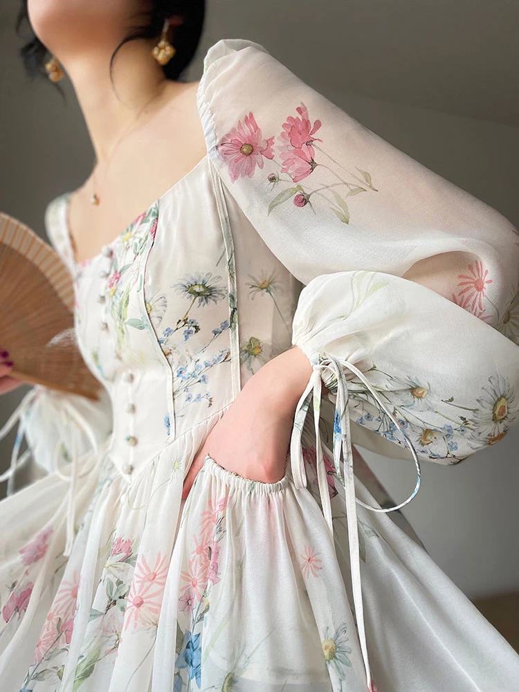 Elegant Floral Dress 2