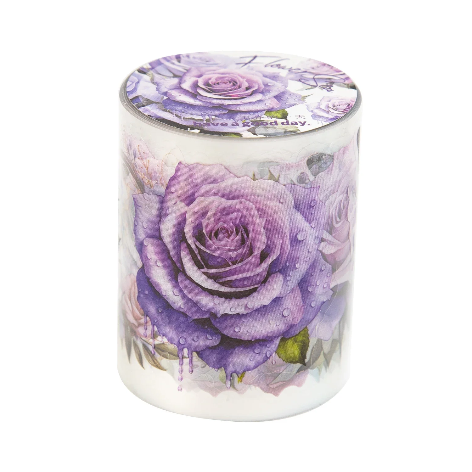 Adhesive Tape 50mm*2m Floral Stickers for Scrapbook Journal DIY