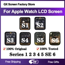 Écran tactile LCD de remplacement pour Apple Watch série 1 2 3 4 5 6 SE, pour iWatch S3 GPS LTE, 38 40MM 42MM=