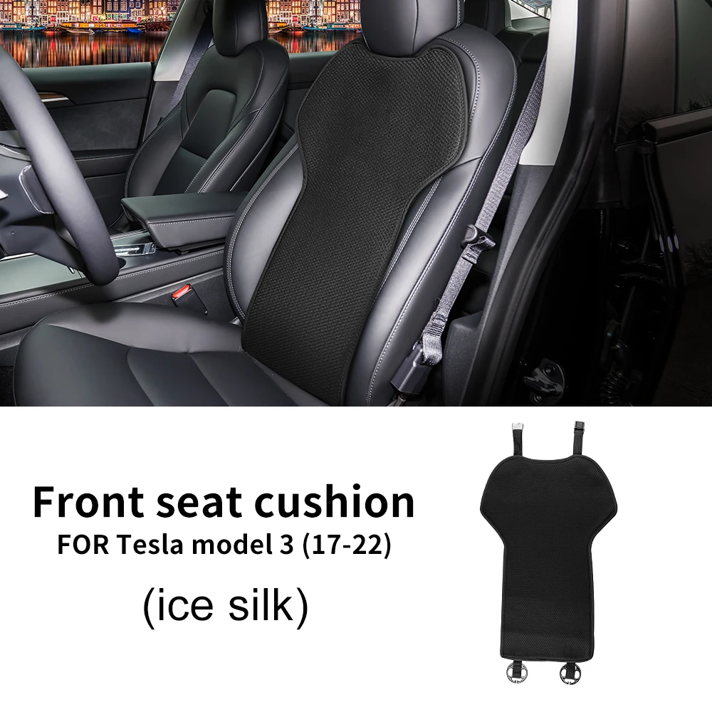 Hochwertiger Flanell-gepolsterter Sitzbezug für Tesla Model 3 X S Y  Kuscheliges warmes Kissen Auto modifizierter Innenraum Dekor Zubehör