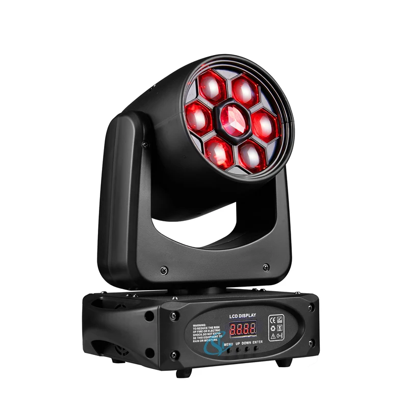 Disco Bee Eye's LED 150w Colorful Trigeminal Pattern Lights Gobo Moving Head Lig
