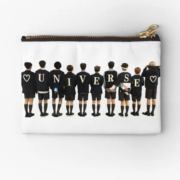 

Pentagon Universe Zipper Pouches Underwear Storage Small Men Panties Bag Pocket Packaging Money Key Pure Women Socks Coin