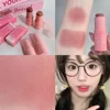 Natural Cheek Blush Stick Moisturizing Blusher Balm Blush Waterproof Sticks Peach Nourish Contour Eyeshadow Rouge Makeup Fa M6c0 3