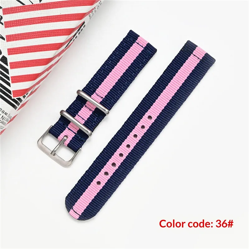 Universal Waterproof Nylon Canvas Watch Band - Premium Sport Strap