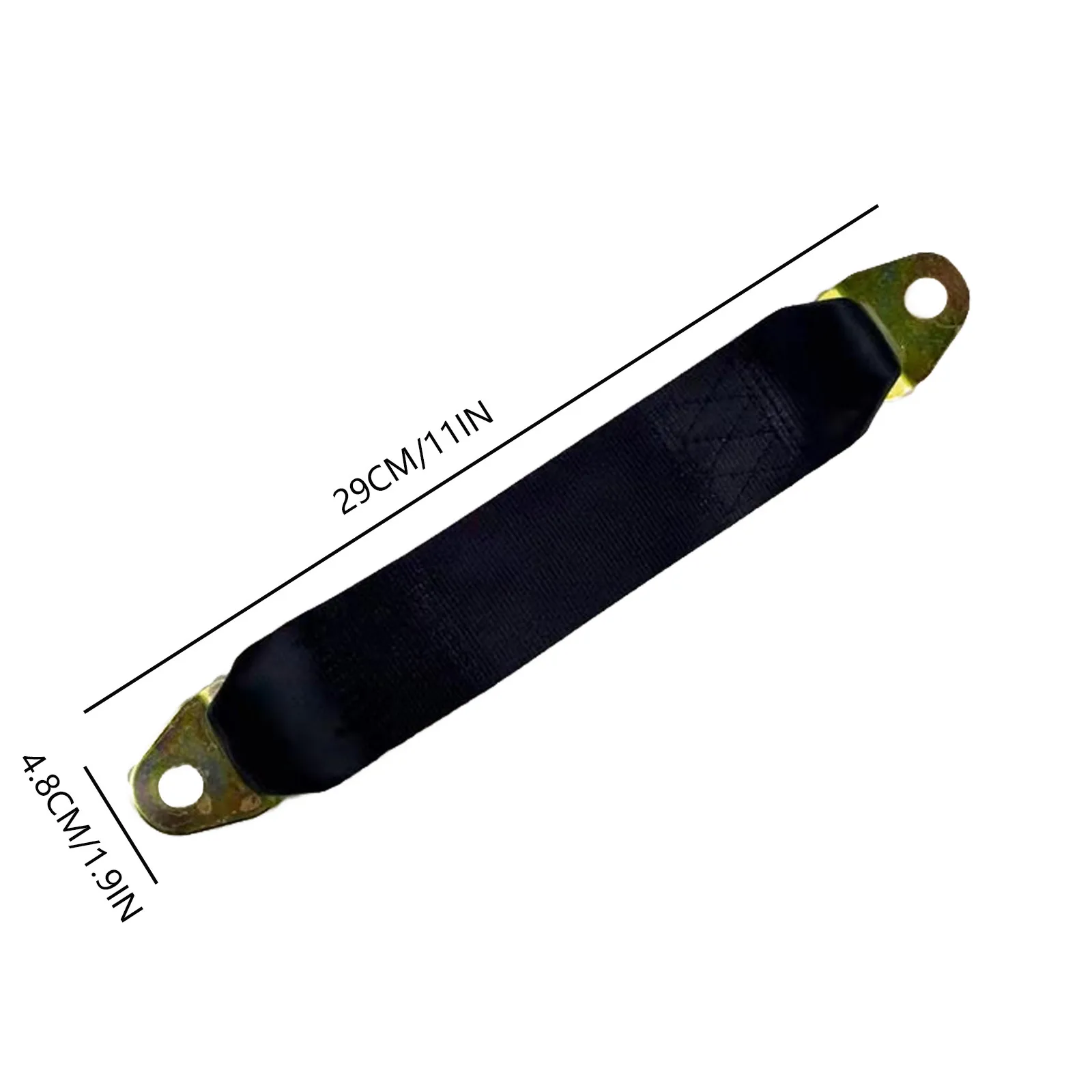 12 Inch Car Seat Belt Extender Black Fits 99% Of Front Seat Belts