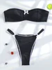 Rinabe Bow Bikini Set For Women Swimwear 2 Piece Swimsuit Push Up Biquini Summer Bathing Suit Print Beachwear