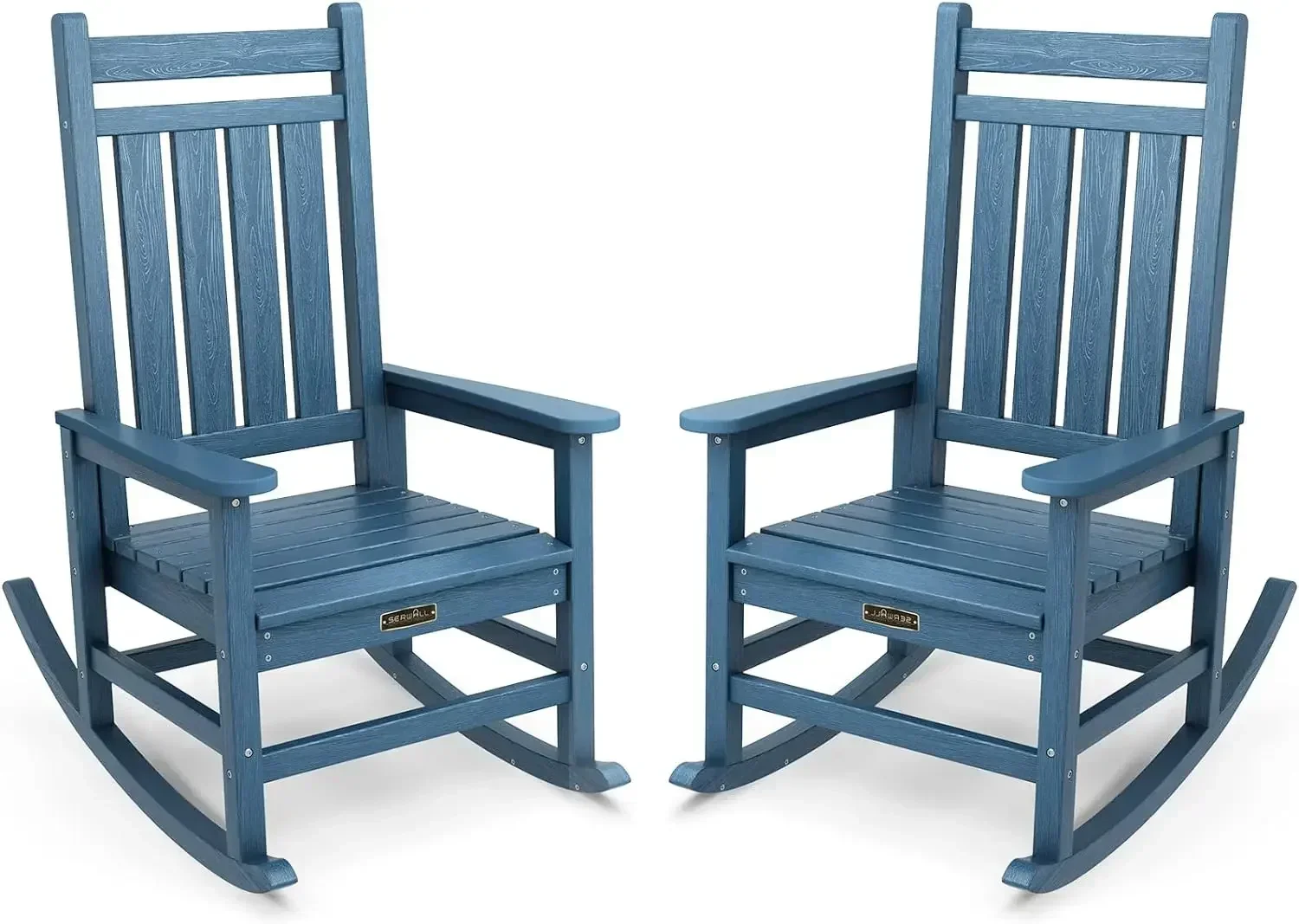 Ergonomic Design, Outdoor Adult Rocking Chair Two-piece Set ...