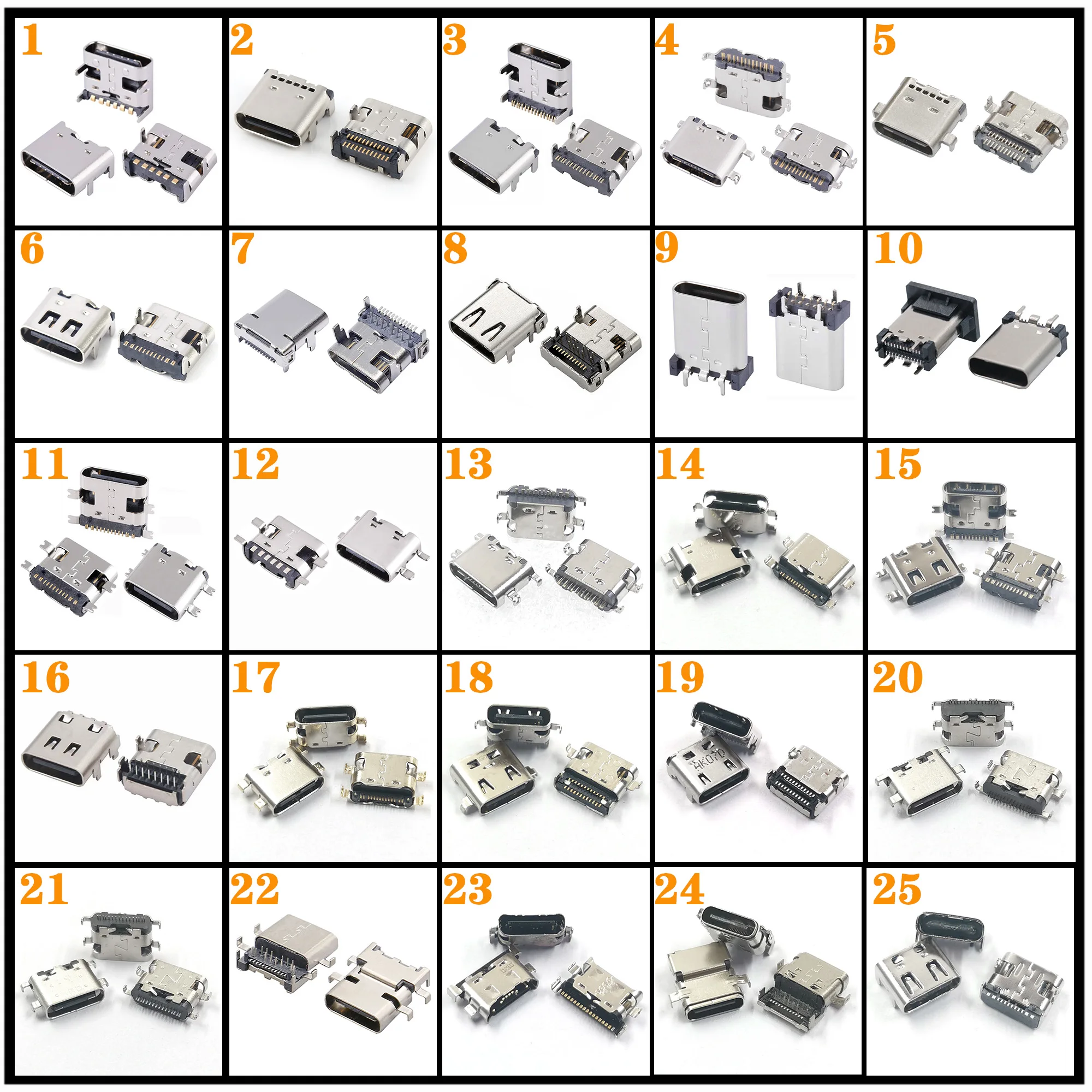12 Pin Phone Charging Port Types Charging Socket Different Types