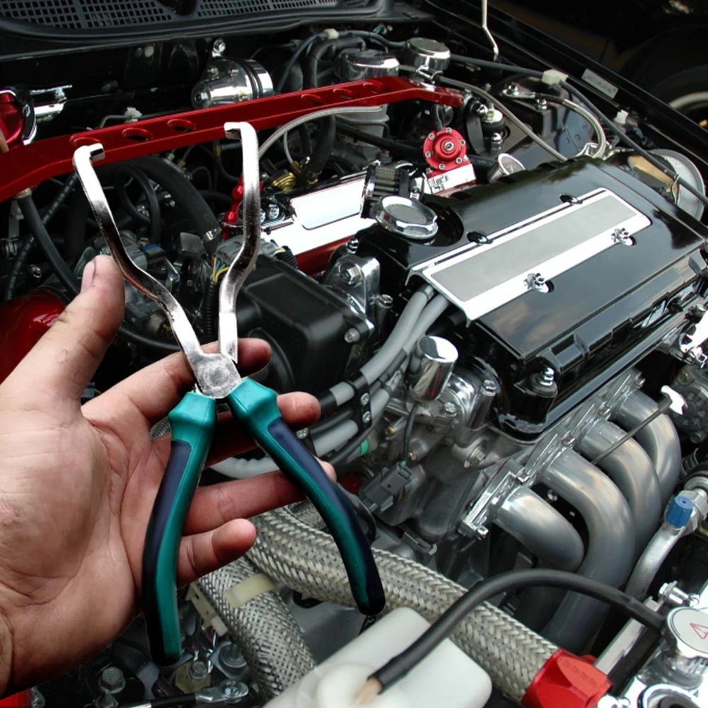 Fuel Filters Hose Pipe Buckle Removal Caliper Gasoline Pipe Joint Pliers Filter Caliper Urea Pliers for Car Auto Vehicle Tools