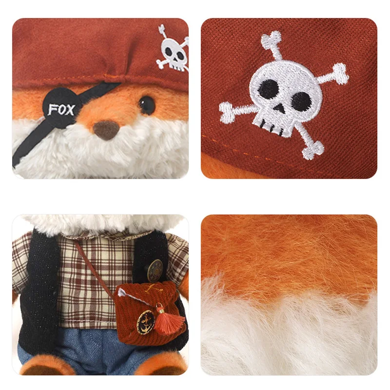 الثعلب القرصان الصغير - دمية محشوة فاخرة