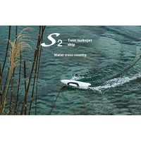 New Jdrc-s2 2.4g Remote-controlled Boat Capsizing Reset Low Battery Alarm Night Navigation Children's Interactive Toy 1