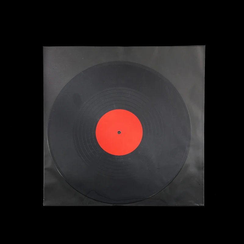 12 inch OPP Gel Recording Protective Sleeve for Turntable Player LP Vinyl Record Self Adhesive Records Bag 32.3cm*32cm 50PCS