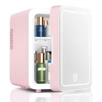Mini réfrigérateur de beauté portable, cosmétiques, voiture légère intégrée, 4L 6