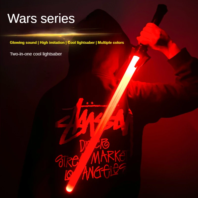 Lightsaber 80cm RGB Light Saber Laser Sword Toys 7 Colors Change Kids Soundfonts Force FX FOC Blaster Toys Jedi Laser Sword Gift 4