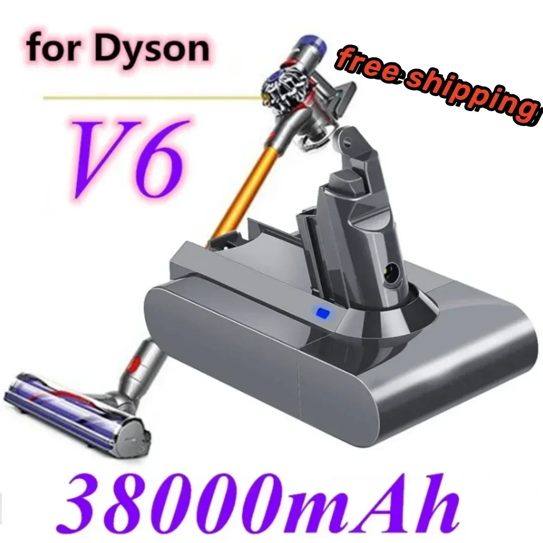 Neuer V6 21,6 V 9800 mAh Li-Ionen-Akku für Dyson V6 Akku DC58 DC59 DC61 DC62 Staubsauger SV09 SV07 SV03 SV04 SV06 SV05 – Detail 6