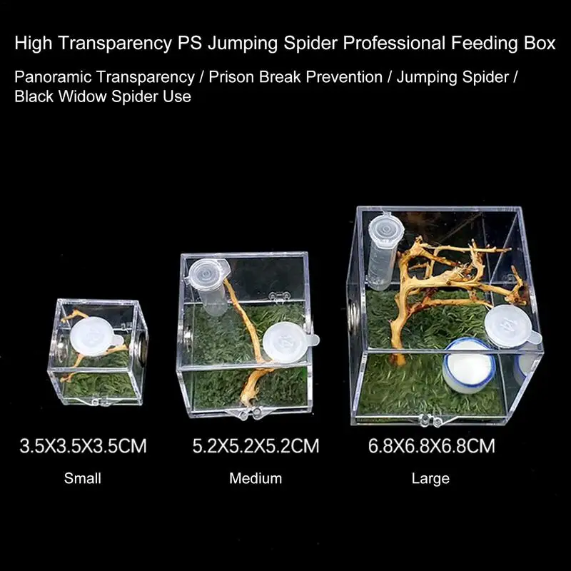 Aquarium Tank Vivarium Box Small Reptiles Breeding Box