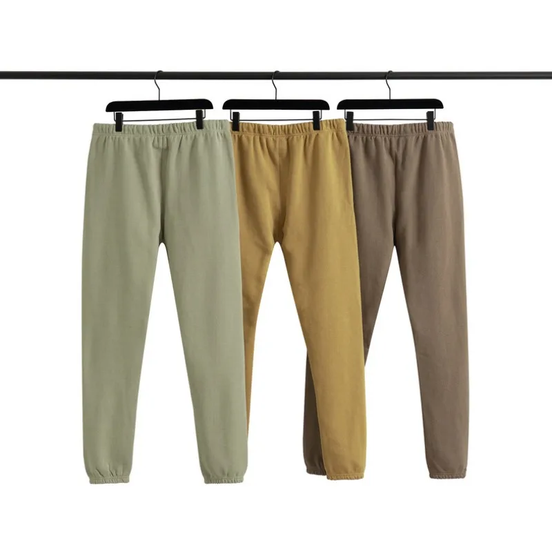 21SS Luxury Design Men's Casual Pants Two Rows Reflect Letter Sweatpants Top Quality Mne's High Street Loose Pencil Pants