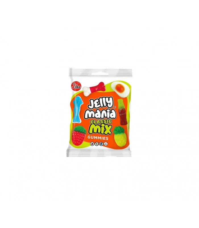 Jelly Mania Classic Mix Halal-Chuchuchubs Grassi Senza Glutine Senza Lattosi-Gominei Jake-100Gr