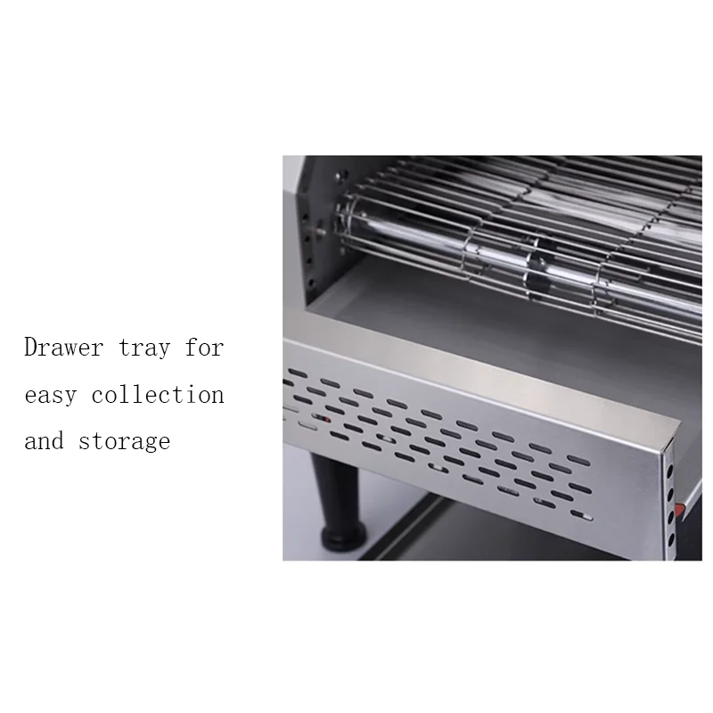 Chain toaster commercial toaster Crawler hotel toast heater Full automatic sandwich toaster 4