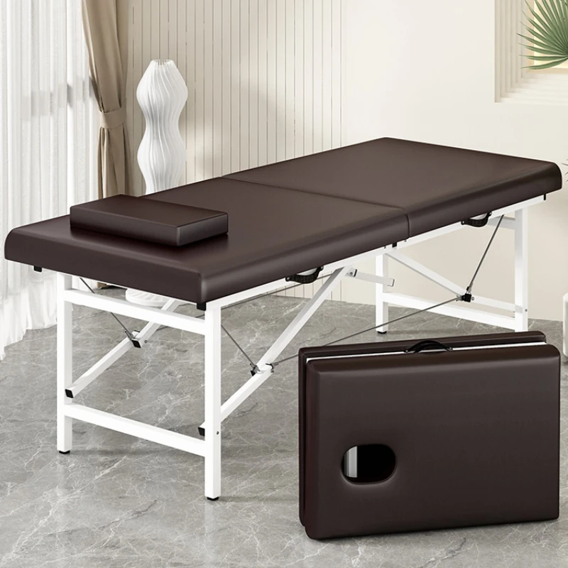 

Folding Lash Massage Table Pedicure Beauty Spa Tattoo Massage Table Portable Camilla Profesional Para Salon Furniture ZT50MT