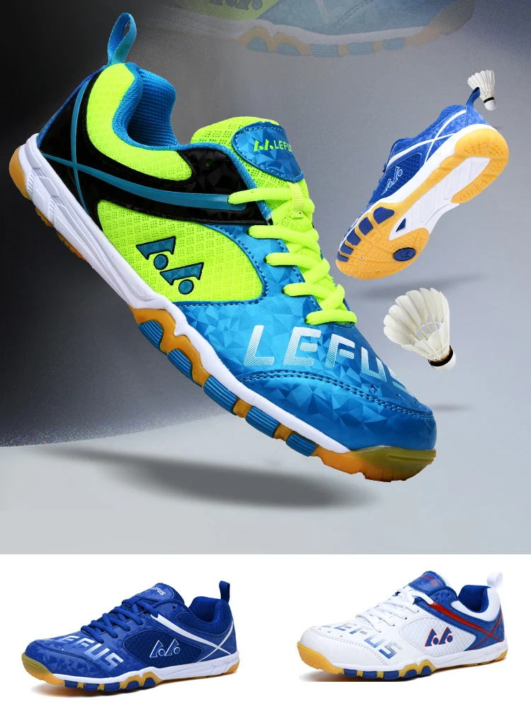 POLALI Professional Table Tennis Shoes for Men and Women zapatillas Badminton Competition Tennis Training Sneakers Shoes Men