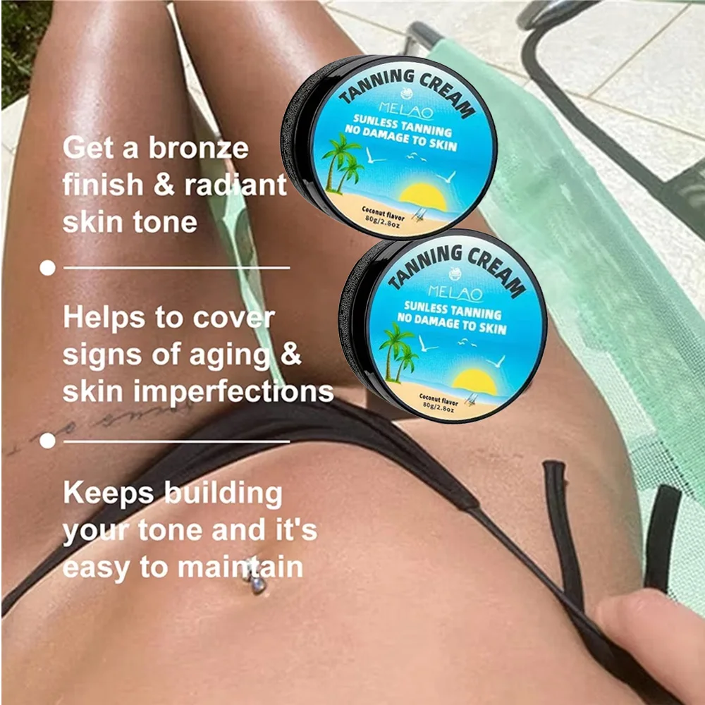 Summer Skin Self Tanner-Self Tanning Lotion for Body Sunless Tanning Lotion Fake Tan & Quick Tan for Bronzer Glow Men Women