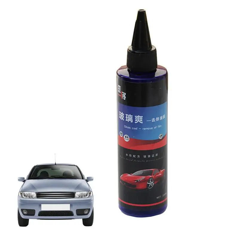 

Windshield Greasy Film Remover Deep-Cleaning Car Glass Cleaner Agent Streak-Free Shine And Effective Detergency Foam Glass