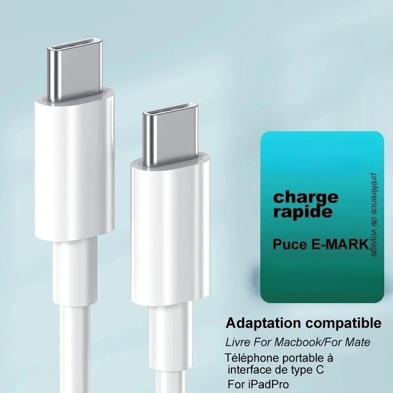 1m 2m 30W 타입C to 타입C 케이블 고속 충전 (애플 아이폰 17 16 15 Pro Max 아이패드 삼성 화웨이 USB C 휴대폰 충전 케이블)