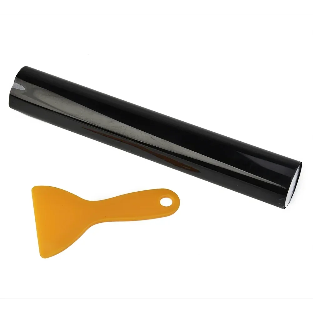 Car Windo Tint Film 1Roll 20x150cm Black Glass Sticker VLT 5% Sun Shade Windw Tinting Solar UV Protection Foils Sticker Films