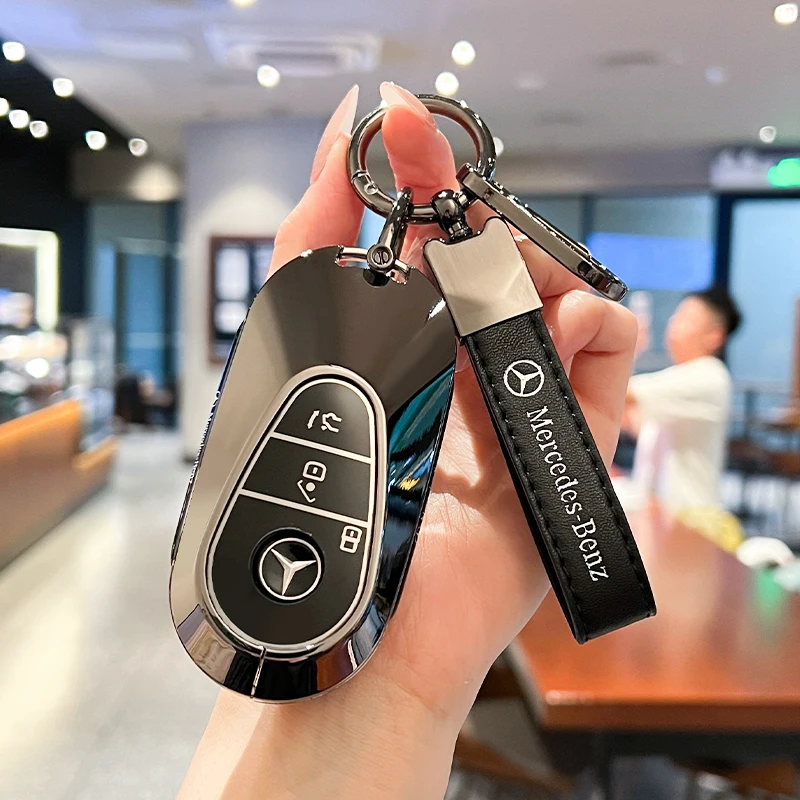 POCHETTE VOITURE CLÉ Étui Télécommande Pour Mercedes Classe A180 A200