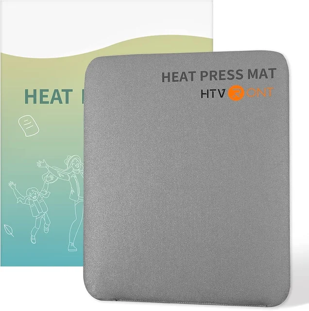 HTVRONT Easy Press Protective Resistant Mat Pad 8"x10" Heat Press Mat for Heat Press HTV T-Shirt For Heat Press Machines 1