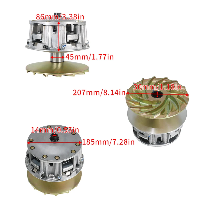 Motorrad Hinterrad naben baugruppe für c. v. t. Tgb 1000lt (est) euro 4 1000ltx (EST-J) euro 4 1000ltx (ett) t3 oem: 911230-s teile – Detail 9