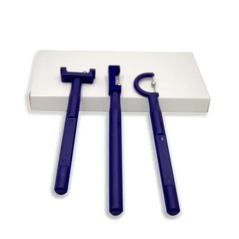 Mouth Exerciser Massage Tool 3 PCs/Set Kids Tongue Tip Lateralization Elevation Tool Oral Muscle Training Autism Speech Therapy