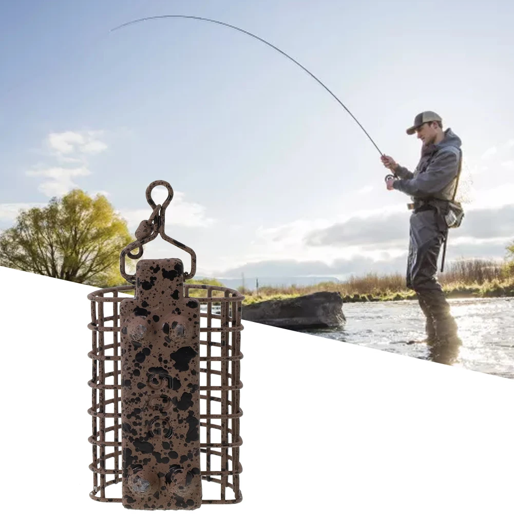 Metal Fishing Tackle Accessories  Fishing Feeder Accessories - 3 Metal  Bait Feeder - Aliexpress