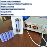 INR 21700-40T 4000mAh batterie d'origine 21700 4000mAh 30A 40T 3.7V batterie Lithium-ion haute décharge/grande capacité 3