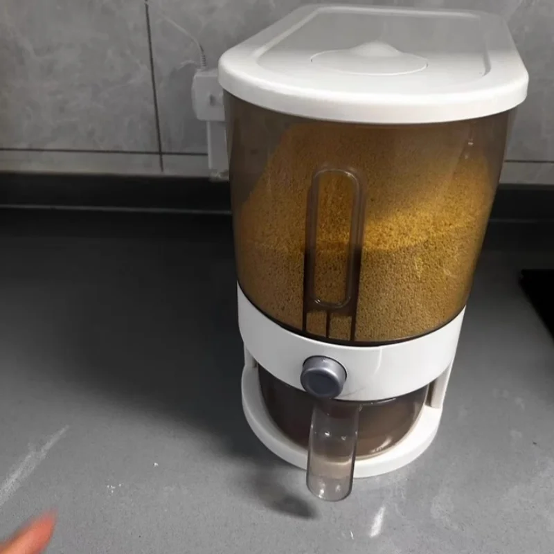 20/10KG Automatic Rice Dispenser Insect-Proof Sealed Grain Storage Dispenser Keep Dry Fresh Kitchen Grain Container 3