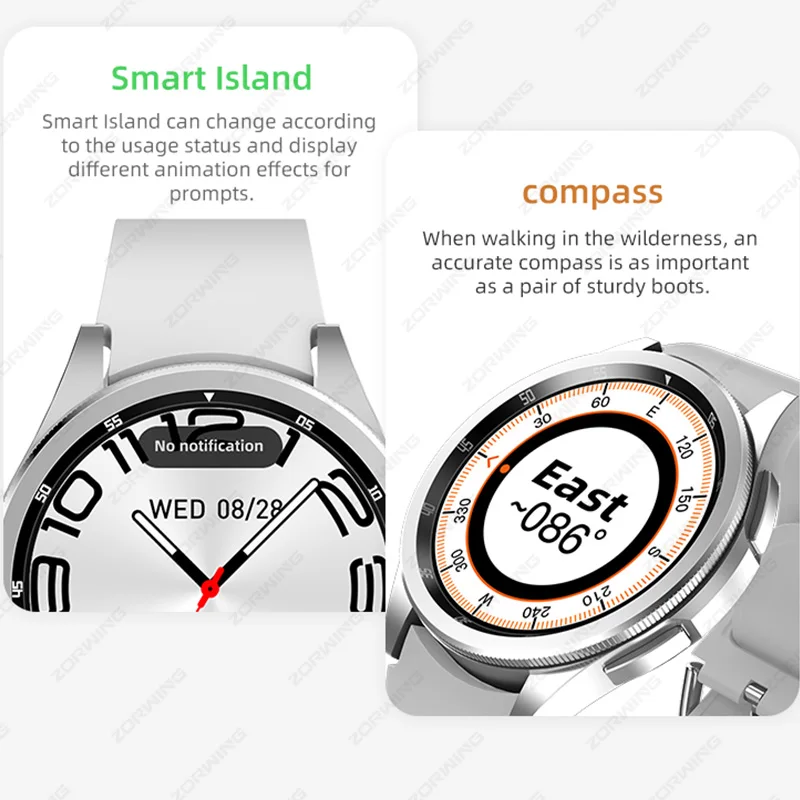 JS Watch 6 Max Ŭ AMOLED Ʈ ġ  ȸ  ɹڼ  ħ   Ʈġ, ǰ