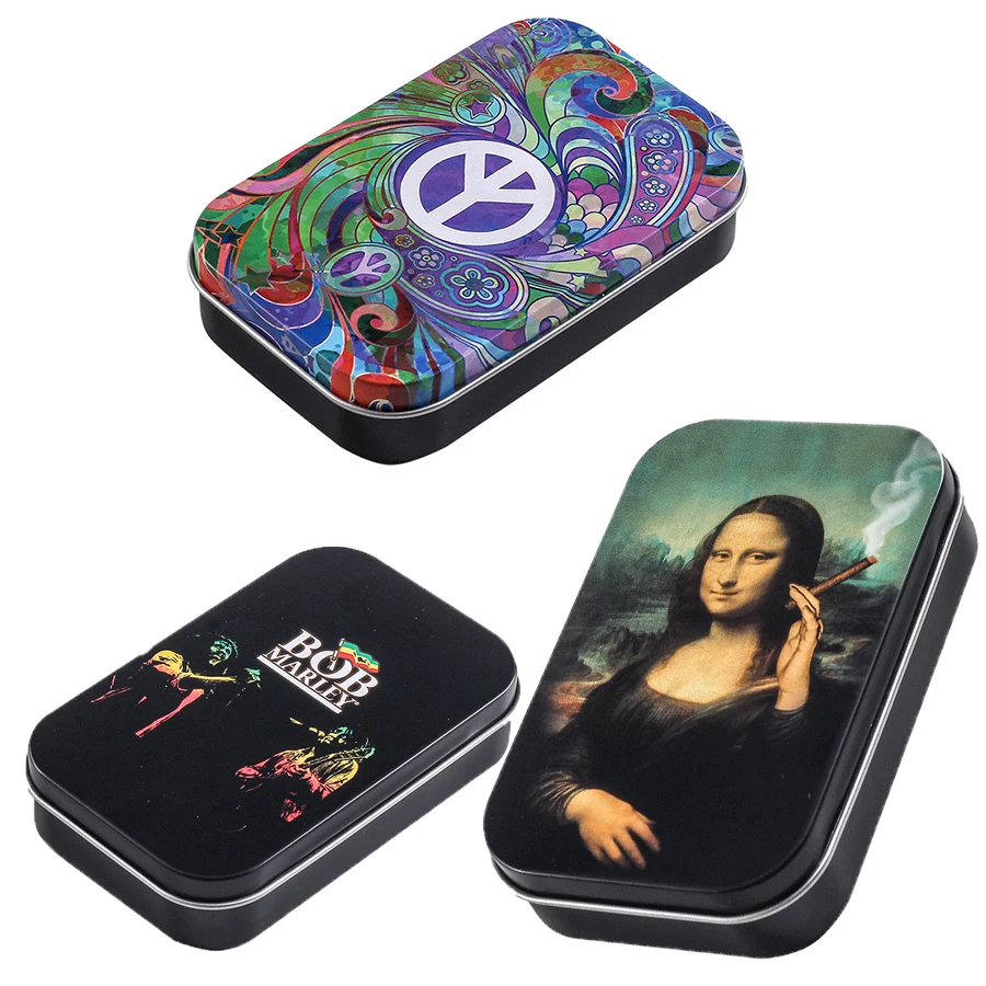 

3PCS Cute Handy Tin Box for Anything Safe and Cute for Whatever You Put in It