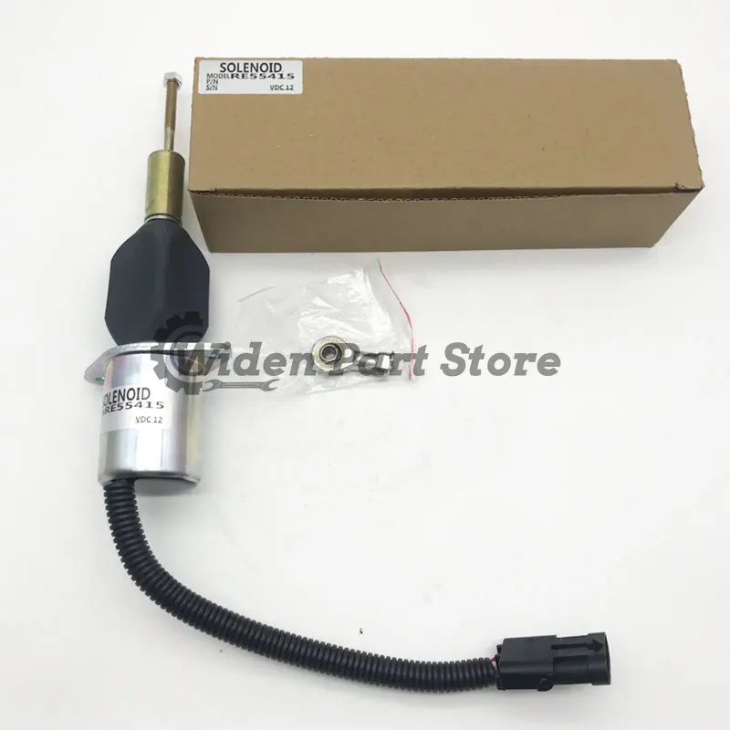 

Stop Solenoid RE55415 12V for John Deere Tractor 4555 4560 4755 4760 4955 4960 7610 7710 7810 8560 8760 8960 7.6 8.1L Engine