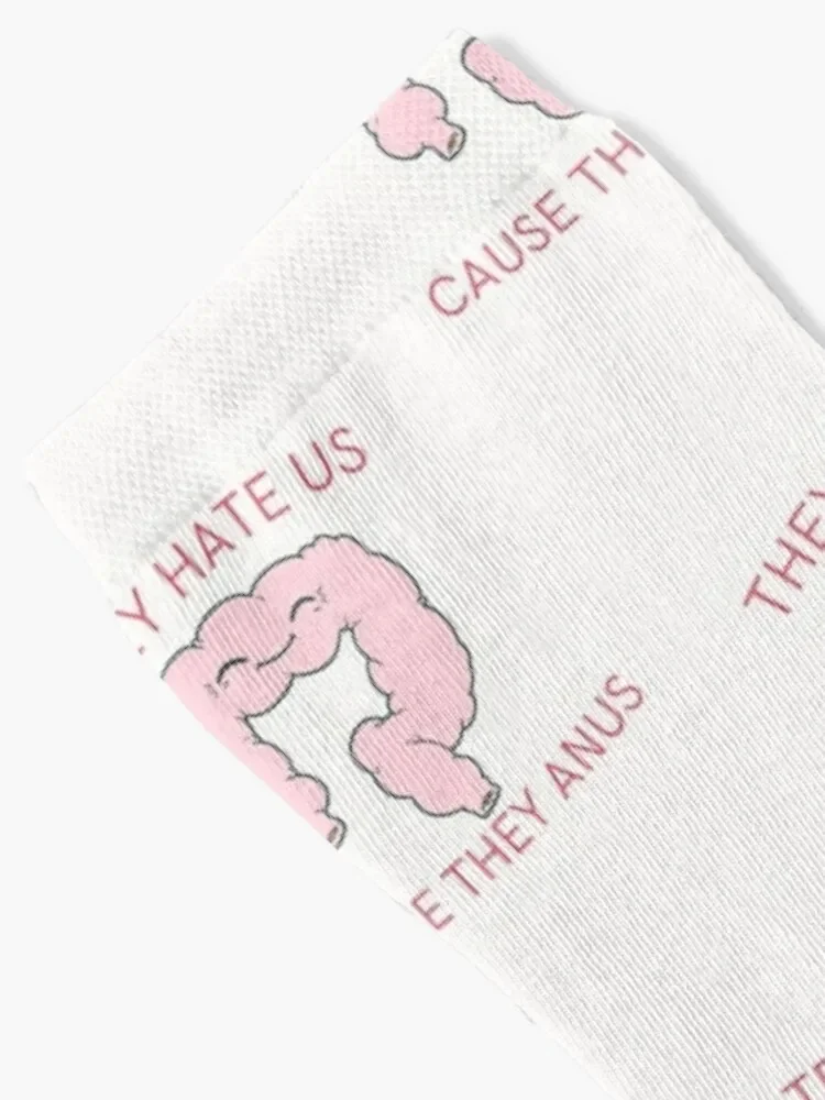 they hate us cause they anus Socks Argentina non-slip soccer socks black socks