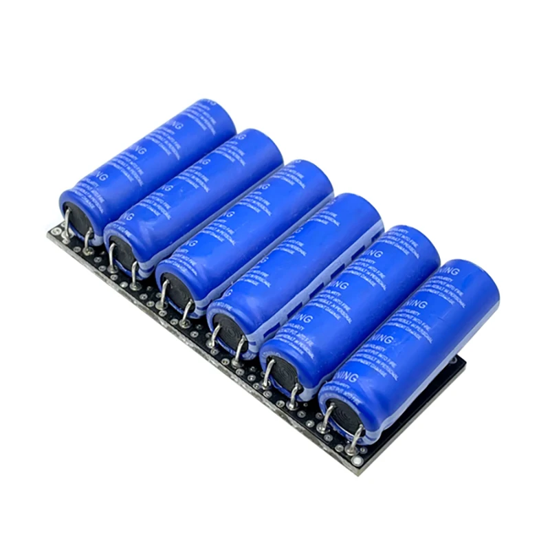 1Set 16V1.6F Automotive Rectifier Module 2.7V10F Small Capacitor Bank For Backup Power Supply With Voltage Protection Plate