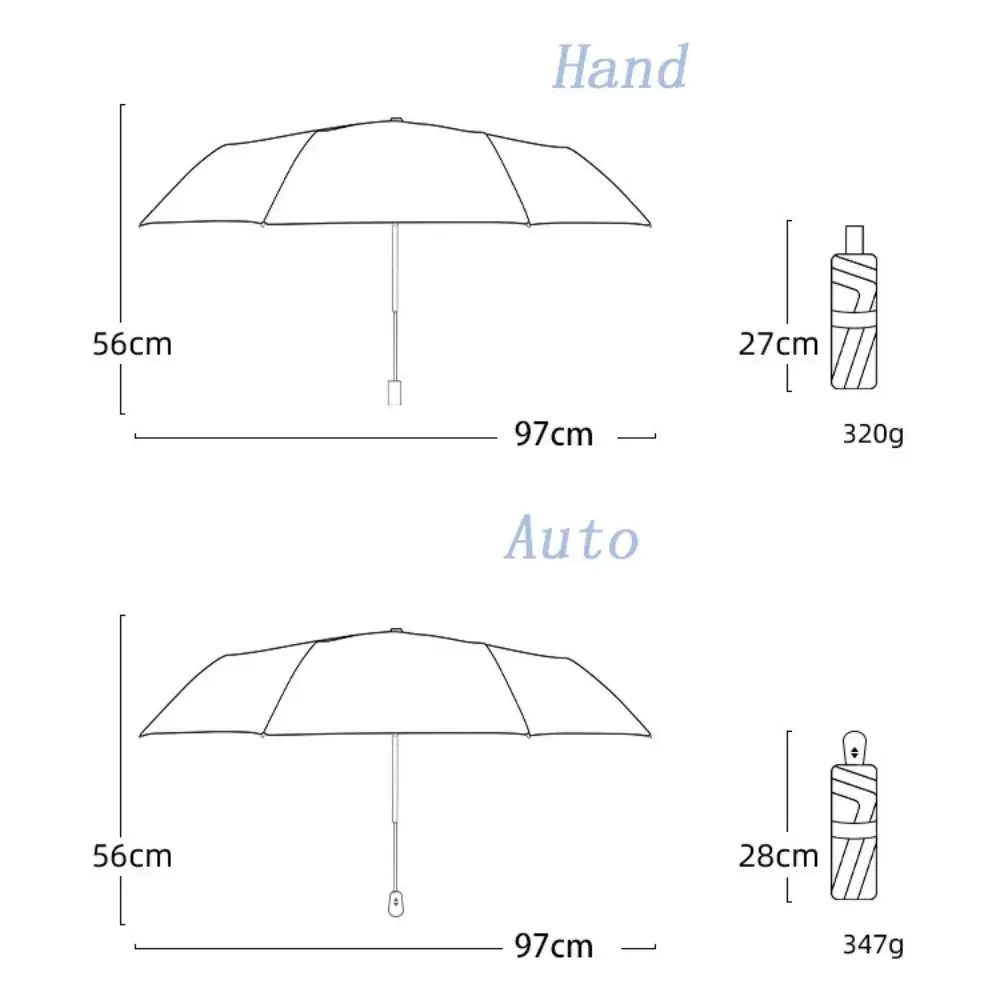 3-Ribs Cartoon Cat Umbrella Automatic Lightweight Cat Sun Protection Umbrella UV Protection Waterproof Folding Sun folding umbrella mini sun umbrella sun umbrella automatic sun umbrella