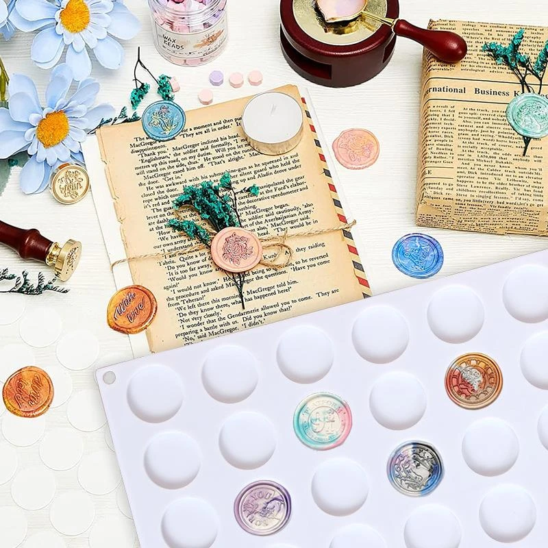 Silicone Pad/Wax Stamp Pad Wax Seal Stamp Mold Silicone Mold Wax