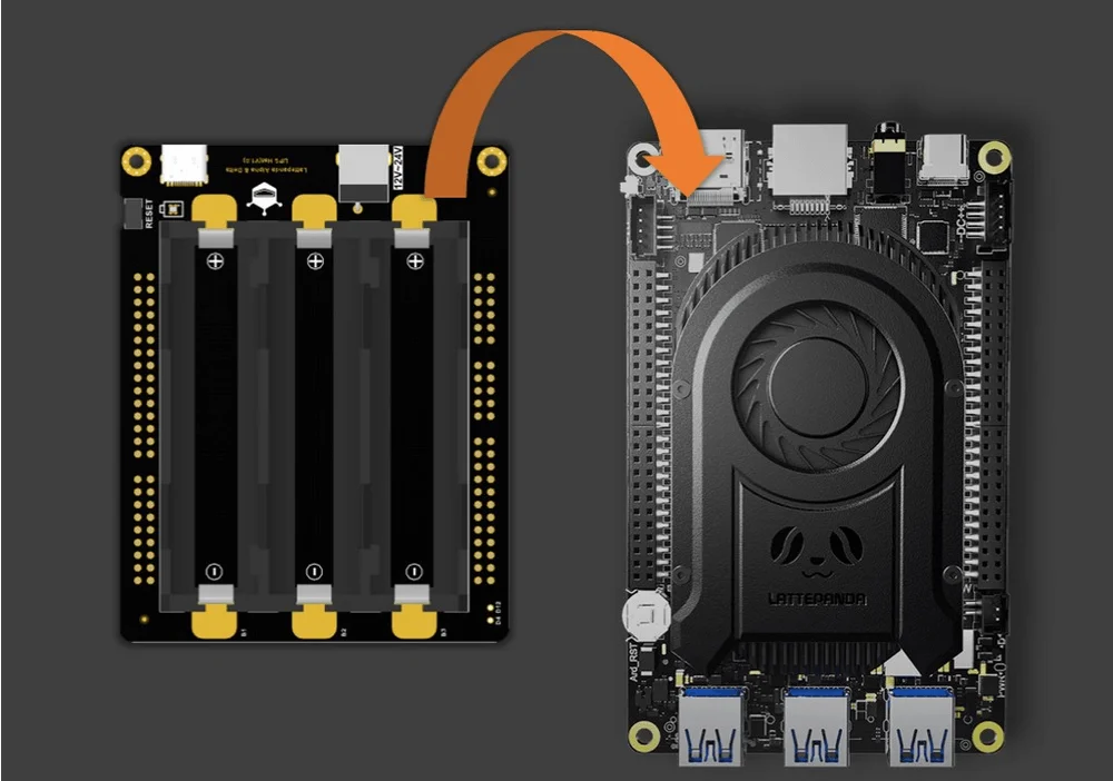 DFRobot LattePanda 本体 木製ケース セット Win10 LATTEPANDA ラテパンダ 組み立て式アクリルケース: ケース・ネジ