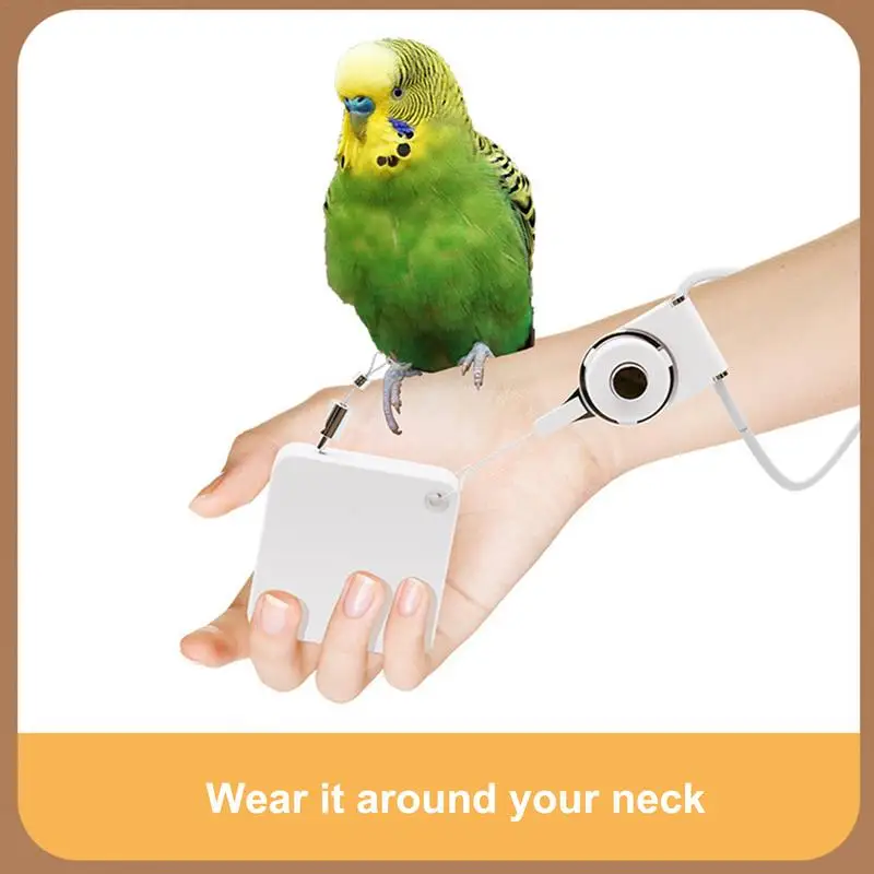 Parrot Harness 2M Telescopic Parakeet Leashes For Conures Traction Rope Adjustable Outdoor Cockatiel Leashes For Birds Outdoor