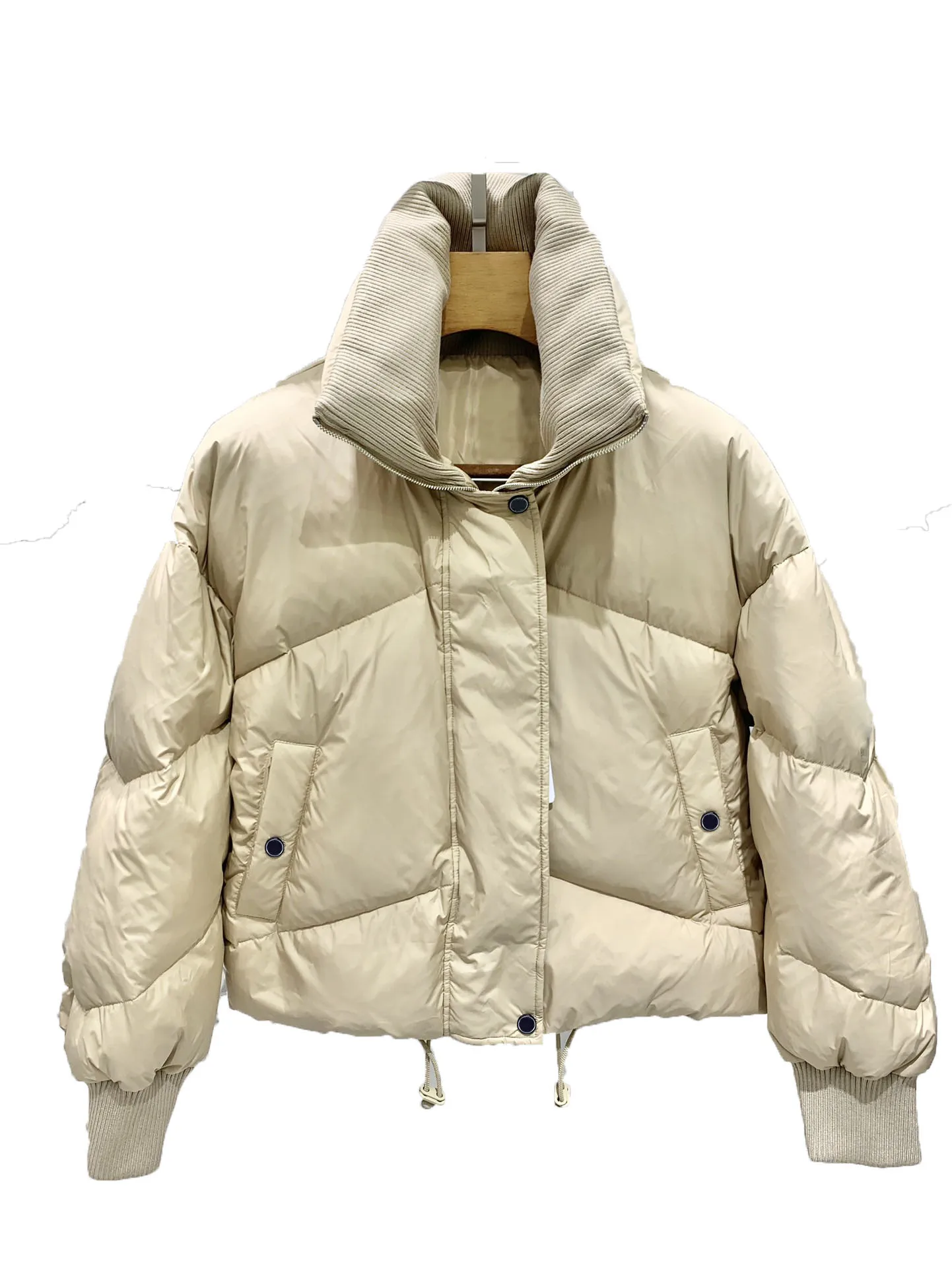 

Stand-up collar down jacket warm and cozy casual fashion 2024 winter new 1020