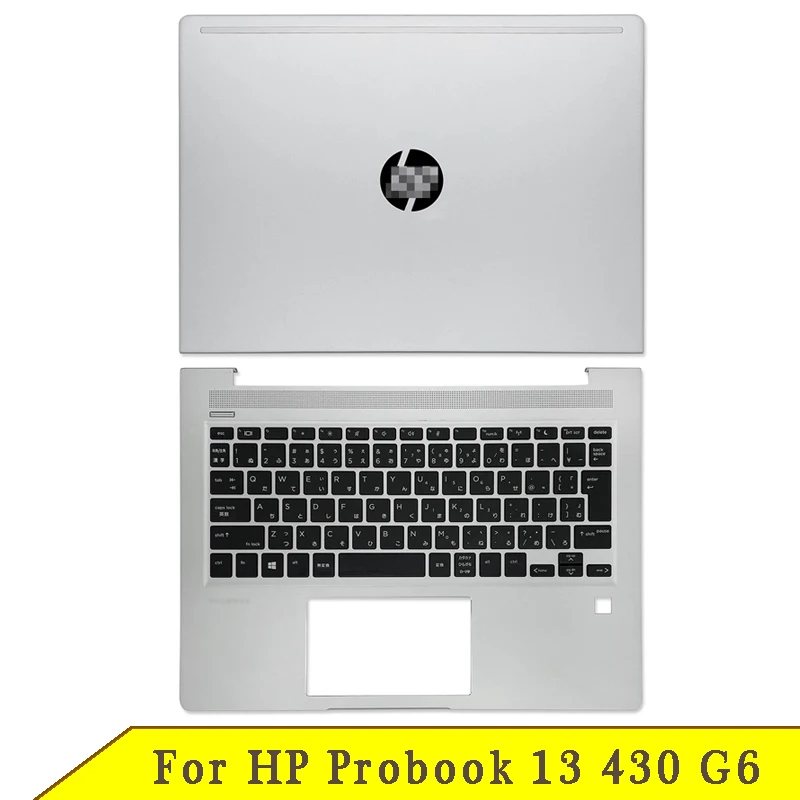 

Новинка 95%, Верхняя деталь для ноутбука HP ProBook 430, 435, G6, 13, G2, задняя крышка для ноутбука, Упор для рук с клавиатурой JP США, фотография